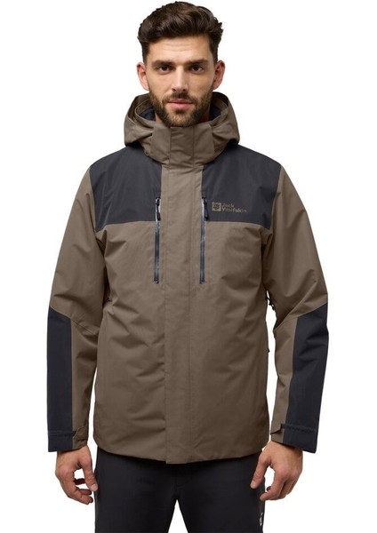 Jasper 3ın1 Jkt M Erkek Outdoor Ceket A61858-5719 Cold Coffee