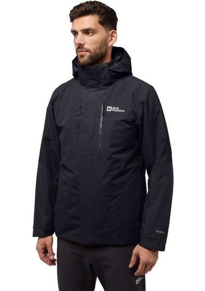 Jasper 3IN1 JKT M Erkek Outdoor Ceket A61858-6000 Black