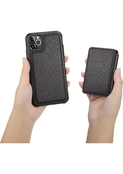 IPhone 11 Pro 2 Için Kılıf 1 Işlevsellik Ayrılabilir Cüzdan Standı (Yurt Dışından)