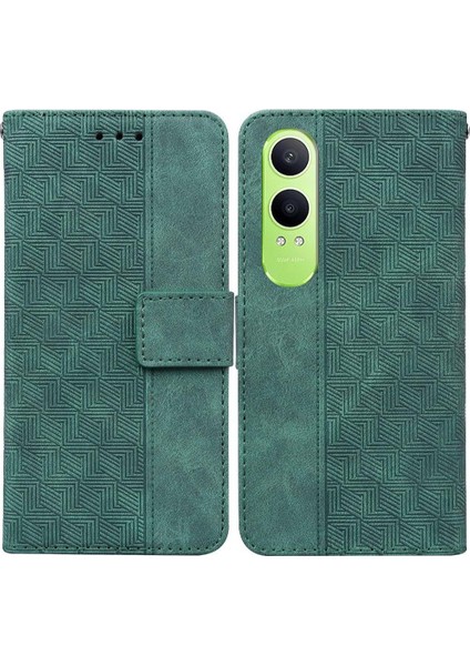 Oneplus Nord Ce4 Lite Flip Için Flip Case Folio Cüzdan Kapak Kickstand Pu (Yurt Dışından)