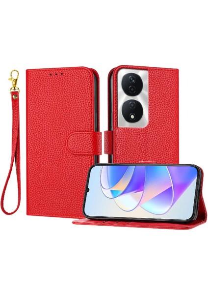 Onur 90 Akıllı 5g Için Telefon Kılıfı Kart Yuvaları Tutucu Flip Folio Cüzdan Pu (Yurt Dışından)
