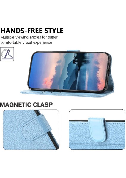 Onur 90 Akıllı 5g Için Telefon Kılıfı Kart Yuvaları Tutucu Flip Folio Cüzdan Pu (Yurt Dışından)