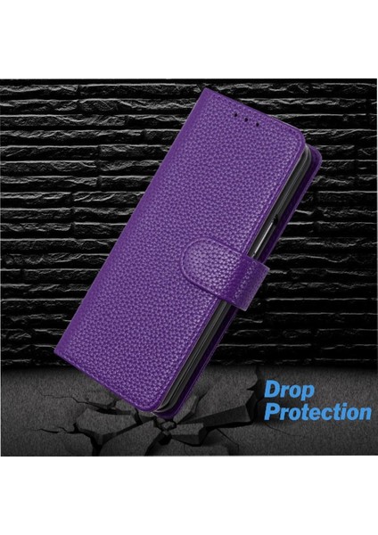 Samsung Galaxy Z Için Telefon Kılıfı Fold 6 Cüzdan Pu Deri Litchi Desen (Yurt Dışından) indirimleri