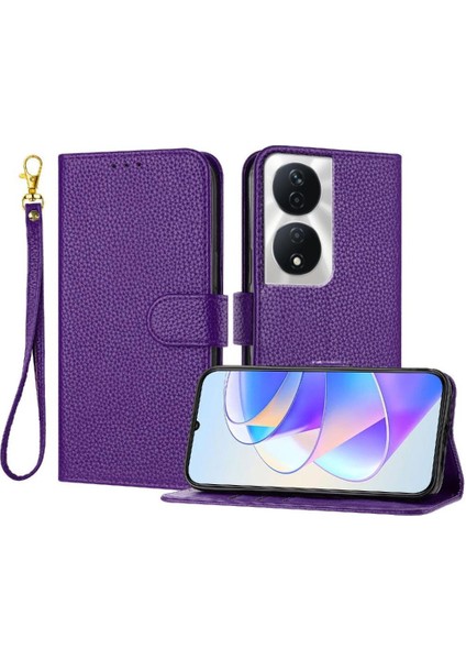 Onur X7B Için Telefon Kılıfı Cüzdan Kart Yuvaları Tutucu Pu Deri Flip Folio (Yurt Dışından)