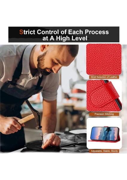 Oppo Phone 12 5g Için Telefon Kılıfı Kart Yuvaları Tutucu Pu Deri Litchi Desen (Yurt Dışından) fiyatları