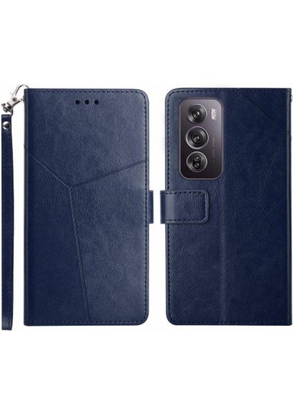 Oppo RENO12 Pro 5g Için Kılıf Kapak Kapak Kitap Katlanır Deri Cüzdan Tpu (Yurt Dışından)