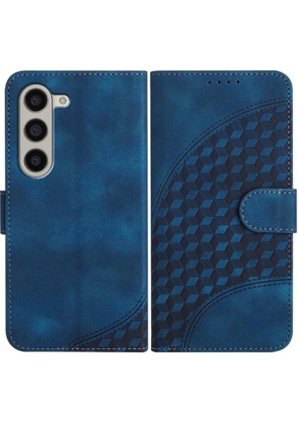 Samsung Galaxy Z Için Flip Case Fold 6 Darbeye Deri Kılıf Manyetik Pu (Yurt Dışından)