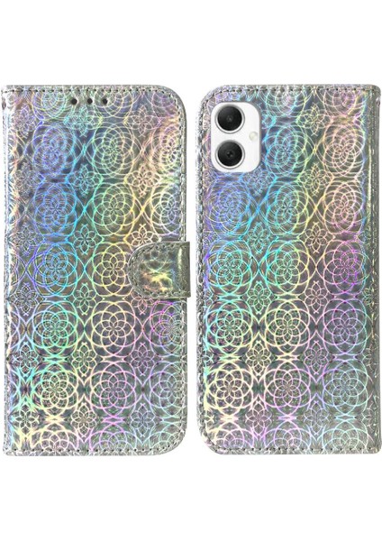 Samsung Galaxy A06 Premium Pu Deri Cüzdan Kılıf Kart Yuvası Için Flip Case (Yurt Dışından)
