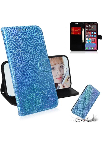 Oneplus Nord Ce4 Lite Için Flip Case Kart Yuvası Cüzdan Kılıf Glitter Standı (Yurt Dışından)