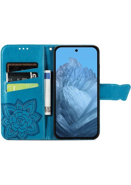 Google Pixel 9 Pro Xl Kelebek Cüzdan Iş Kanadı Için Flip Case (Yurt Dışından)