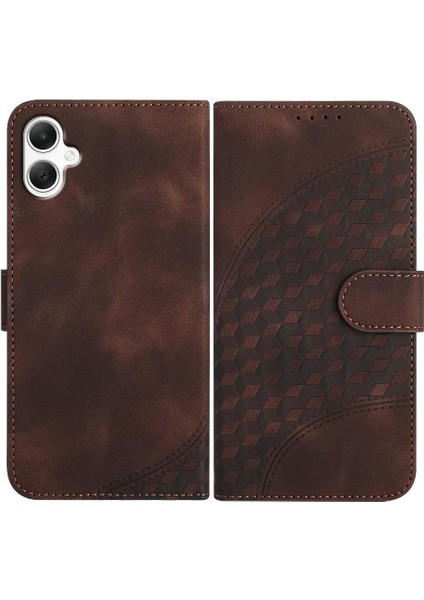 Samsung Galaxy A06 Darbeye Deri Kılıf Flip Iş Pu Için Flip Case (Yurt Dışından)