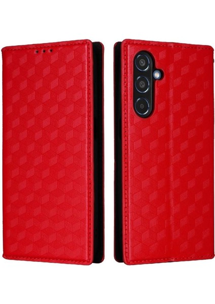 Samsung Galaxy M35 5g Cüzdan Manyetik Kapatma Kart Yuvaları Için Flip Case (Yurt Dışından)