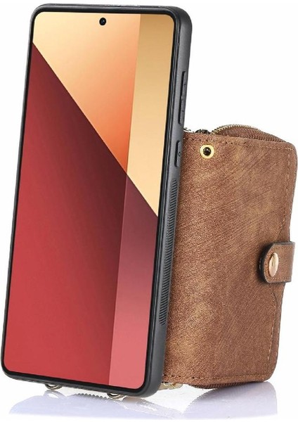 Xiaomi Redmi Için Not 13 Pro 4g 7 Kart Yuvaları Premium Deri Standı (Yurt Dışından)