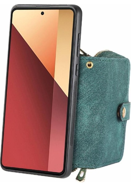 Xiaomi Redmi Için Not 13 Pro 4g 7 Kart Yuvaları Premium Deri Standı (Yurt Dışından)