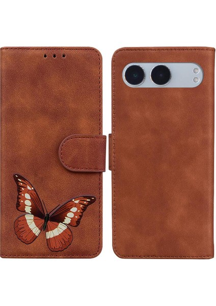 Oneplus Nord 4 Için Flip Case Kelebek Flip Folio Kapak Kart Yuvaları Renk (Yurt Dışından)