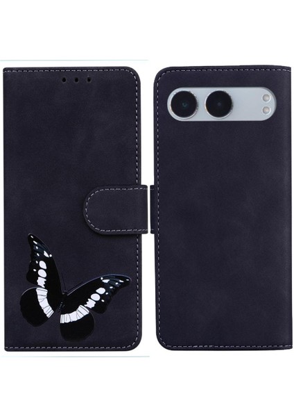 Oneplus Nord 4 Için Flip Case Kelebek Flip Folio Kapak Kart Yuvaları Renk (Yurt Dışından)