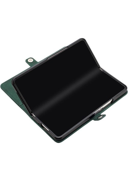 Samsung Galaxy Z Için Kılıf Fold 6 Folio Kapak Kart Yuvaları Tutucu Pu Deri (Yurt Dışından)