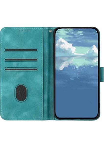 YH Market Samsung Galaxy A06 Flip Cüzdan Manyetik Kapak Pu Deri Için Flip Case (Yurt Dışından)