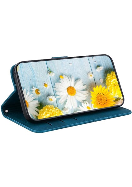 Oneplus Nord 4 Için Flip Case Kabartmalı Zambak Cüzdan Kickstand Manyetik Kart (Yurt Dışından) modelleri