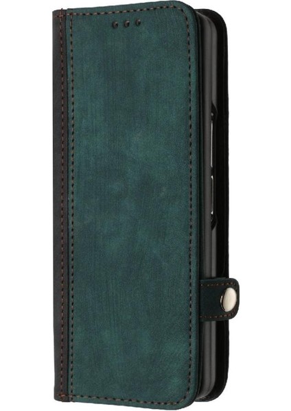 Samsung Galaxy Z Için Kılıf Fold Kart Yuvası Standı ile 6 Flip Folio Kitap Pu (Yurt Dışından)