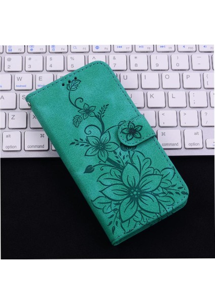 Oneplus Nord 4 Için Flip Case Kabartmalı Zambak Cüzdan Kickstand Manyetik Kart (Yurt Dışından) fırsatları