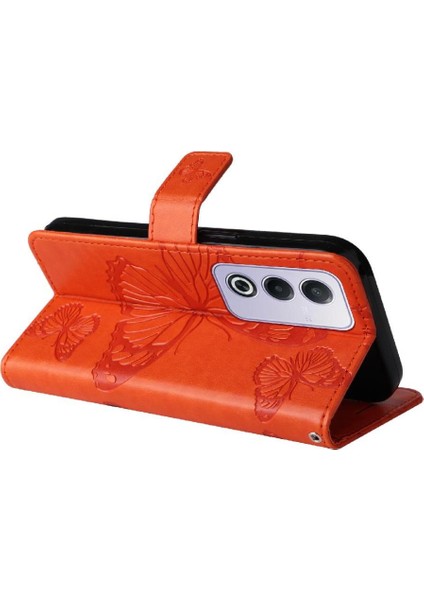 Kart Yuvası Standı Flip Kickstand ile Oppo A3 Pro 5g Pu Deri Için Kılıf (Yurt Dışından)