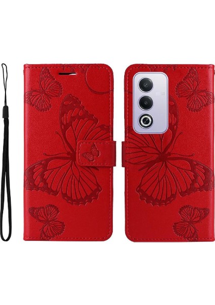 Kart Yuvası Standı Flip Kickstand ile Oppo A3 Pro 5g Pu Deri Için Kılıf (Yurt Dışından)