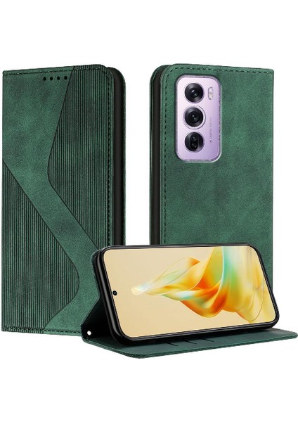 Oppo Oppo 12 Pro 5g Pu Deri Için Kılıf Folio Kapak Cüzdan Kickstand Kart (Yurt Dışından) indirimleri