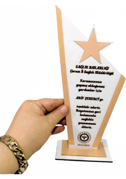 Resmi Kurum Hediyelik Plaket(Kişiye Özel Isim Yazılı) fırsatları