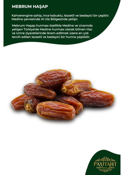 Medine Mebrum Duble Haşap Jumbo Hurma 3 kg