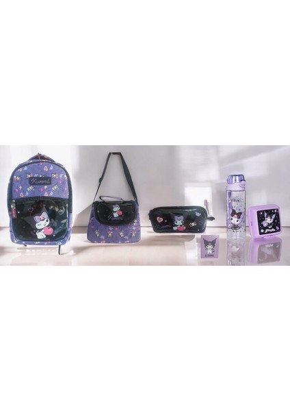 Kuromi Okul Çantası Seti (5 Parça)