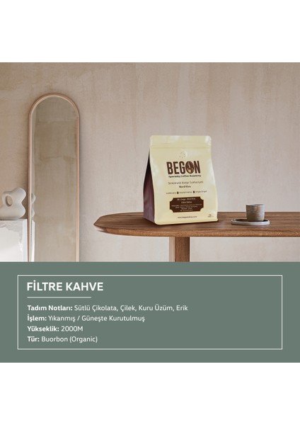 Nord Kivu Nitelikli Filtre Kahve (Öğütülmüş) Tanışma Paketi 250G x 2 Adet