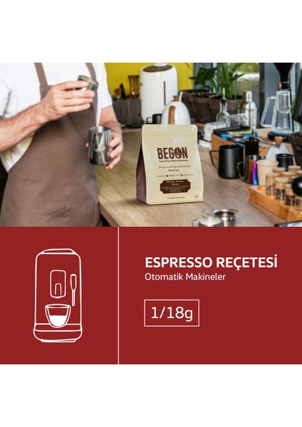Nord Kivu Premium Espresso (Çekirdek) Kahve Tanışma Paketi 250G x 2 Adet