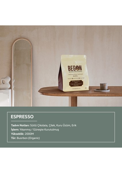 Nord Kivu Premium Espresso (Çekirdek) Kahve Tanışma Paketi 250G x 2 Adet