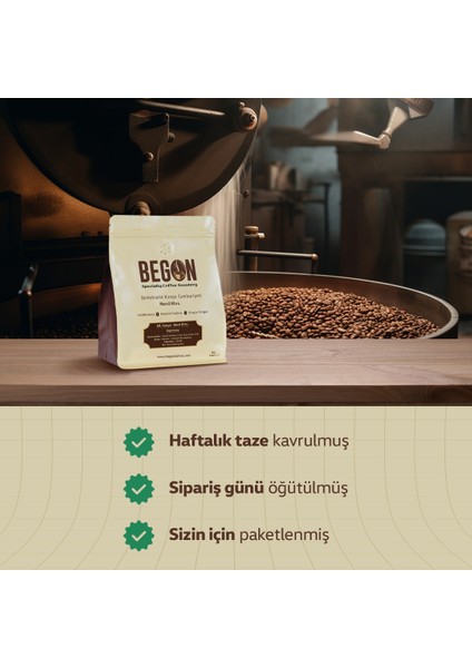 Nord Kivu Premium Espresso (Çekirdek) Kahve Tanışma Paketi 250G x 2 Adet