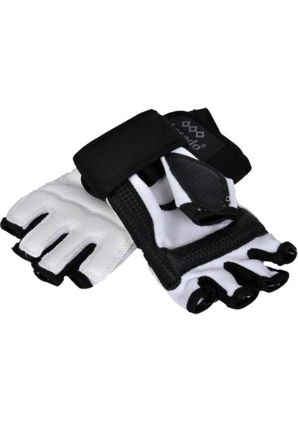 Taekwondo Eldiven ve Ayak Üstü Koruyucu -M- 2 Li Set