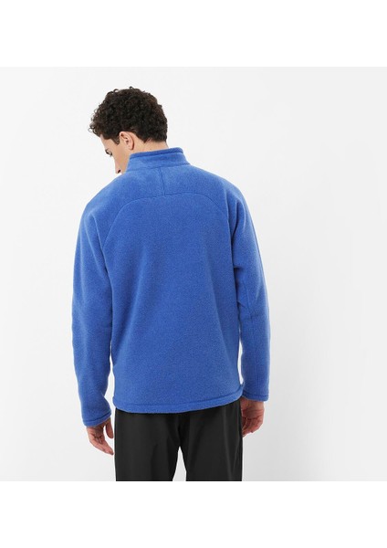 Chroma Yarım Fermuar Erkek Polar - Mavi fiyatları