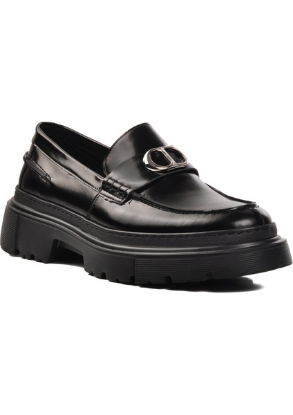 Premium 1308-3 Siyah Deri Erkek Klasik Ayakkabı modelleri