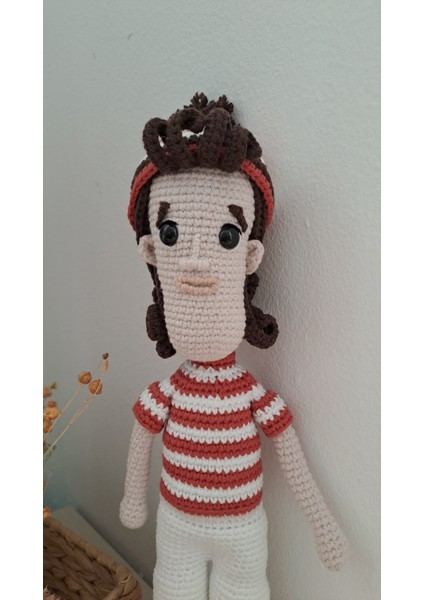 Kemal Sunal / Şaban / Hababam Sınıfı / Yeşilçam Oyuncak Amigurumi Bebek