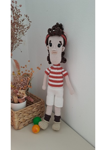 Kemal Sunal / Şaban / Hababam Sınıfı / Yeşilçam Oyuncak Amigurumi Bebek