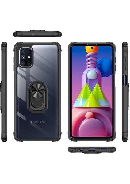 Galaxy M51 Kılıf Mola Kapak-Kırmızı