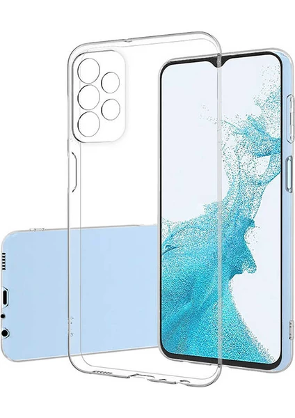 Galaxy A33 5g Kılıf Süper Silikon Kapak-Renksiz