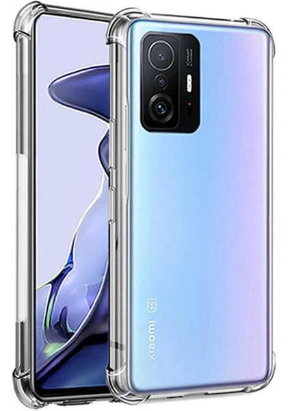 Xiaomi Mi 11T Pro 5g Kılıf Nitro Anti Shock Silikon-Renksiz
