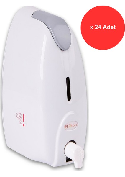 F160 Köpük Savun Aparatı 500 Ml. (Pratik Kapaklı) x 24 Adet