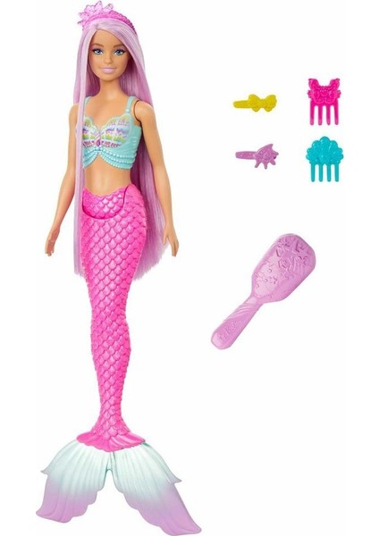 HRR00 Barbie Uzun Saçlı Muhteşem Deniz Kızı