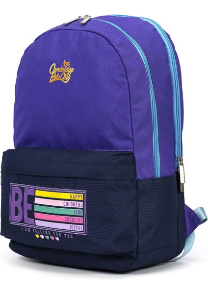 Be Happy Çift Ana Bölmeli Unisex Çocuk Ilkokul Çantası fiyatları