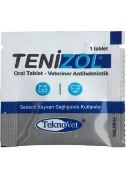 Tenızol Kedi ve Kopekler için 3 Adet Tablet