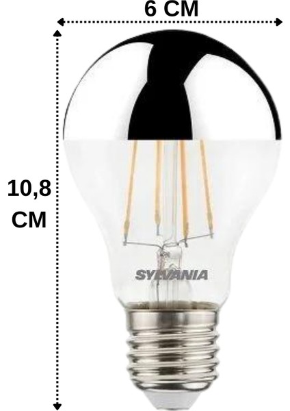 4,5W (35W) Endirekt 2700K (Sarı Işık) E27 Duylu LED Ampul (10 Adet)