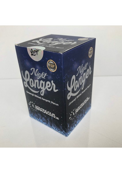 Night Longes Ginsengli Bitkisel Karışımlı Macun 125 gr