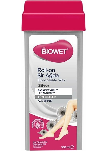 Roll-On Sir Ağda Silver 100 ml x 2 Adet